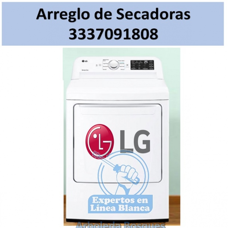Reparaciones de Secadoras de Ropa LG